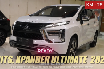 Omega Mobil Mitsubishi Xpander ultimate WA 082126644565 KM 28 RIBU - 2024 warna putih 